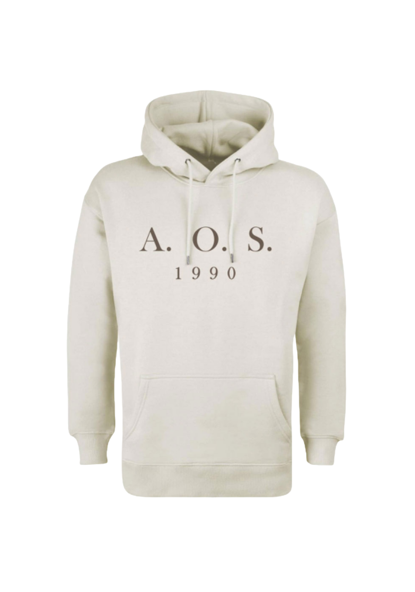 Oversized Hoodie White Mist