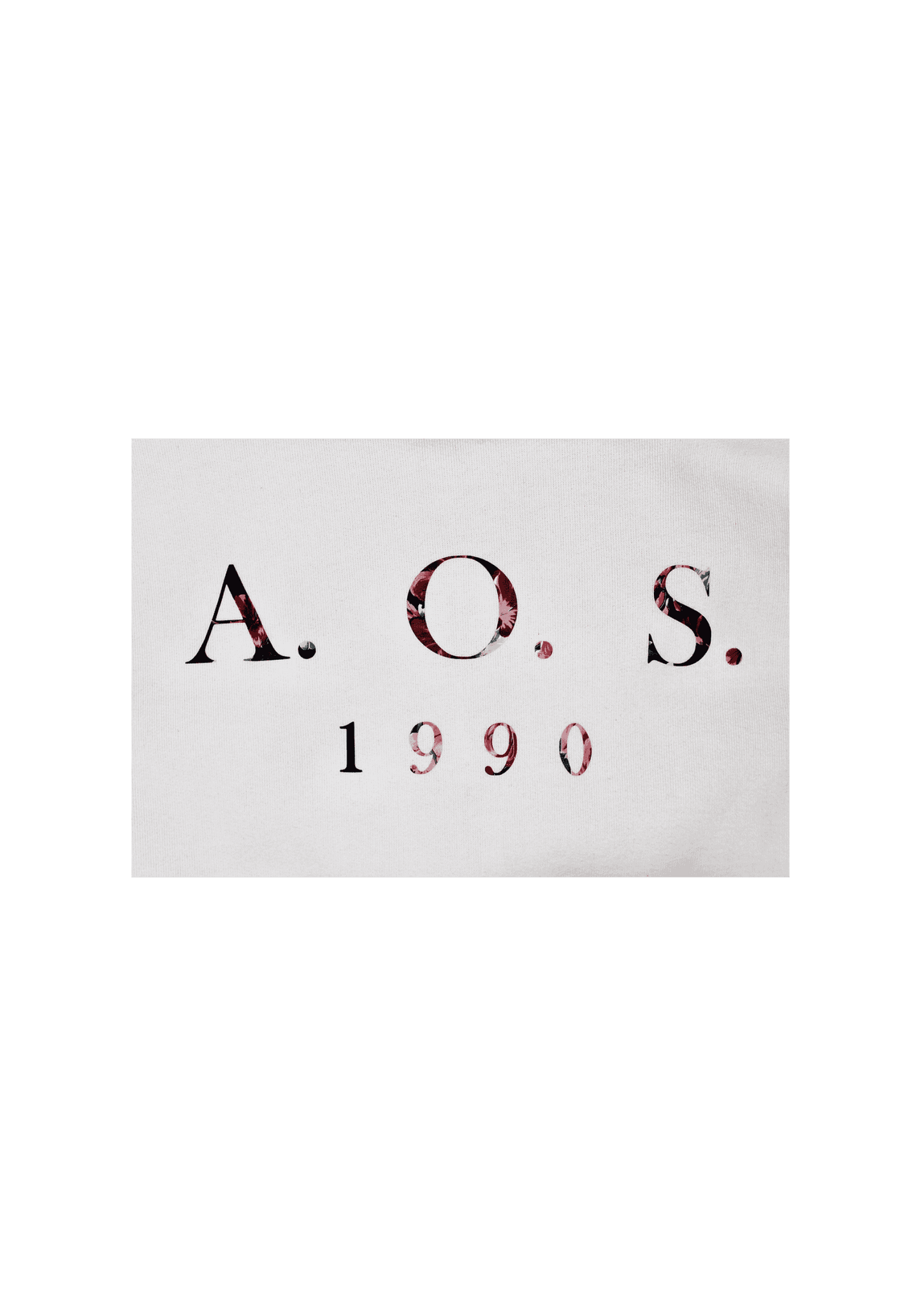 White Mist Flower Unisex Oversized Hoodie