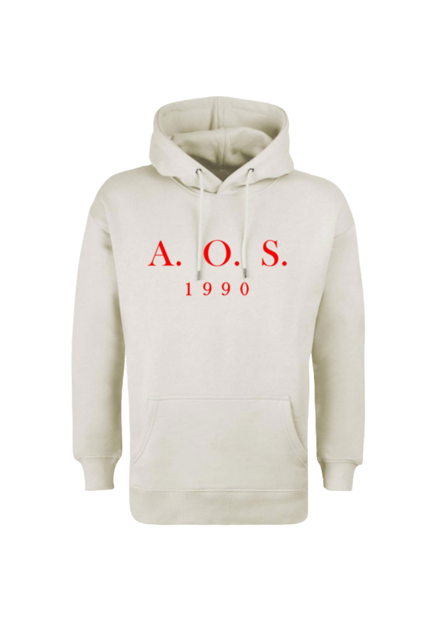 Oversized Hoodie White Mist