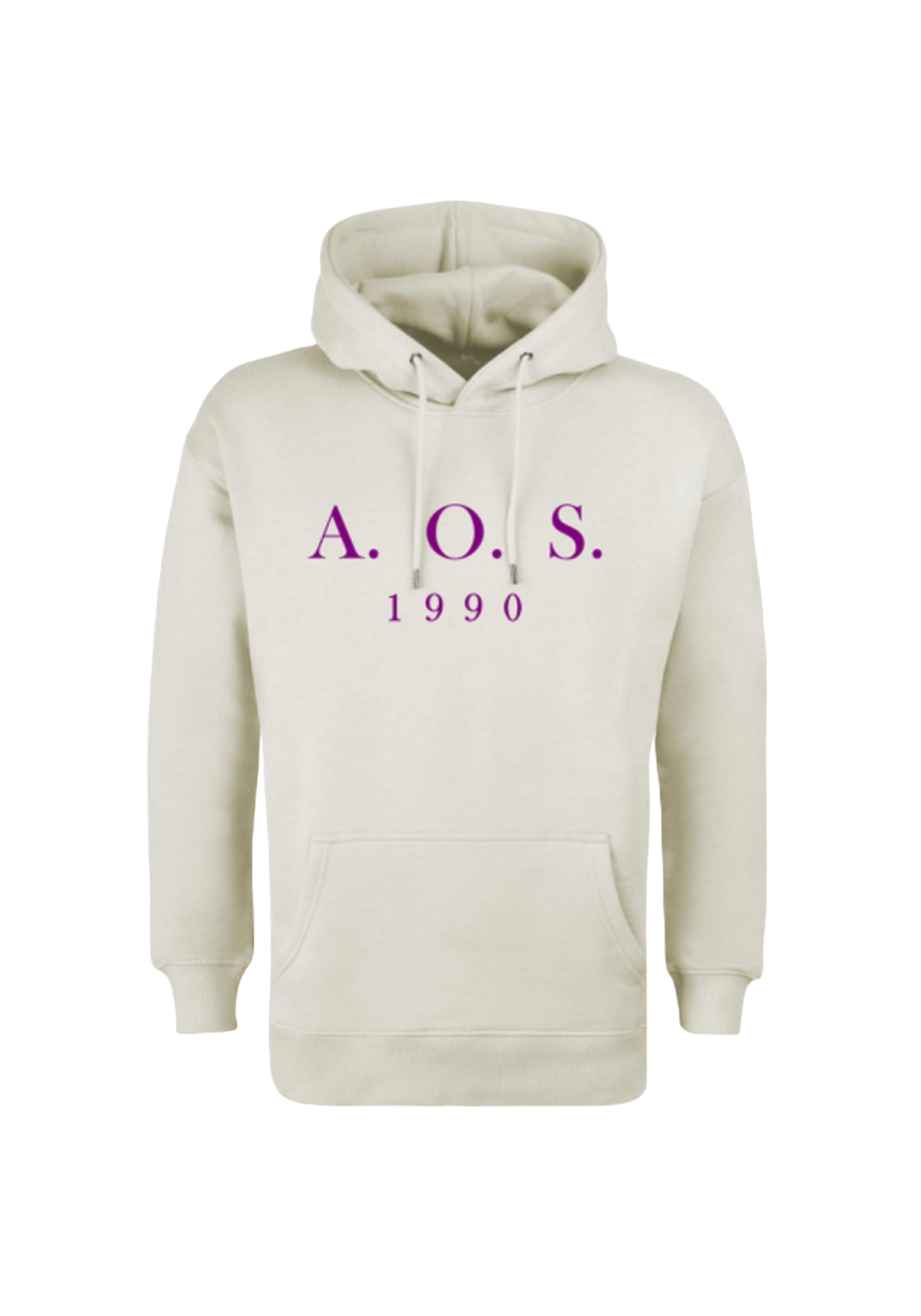 Oversized Hoodie White Mist