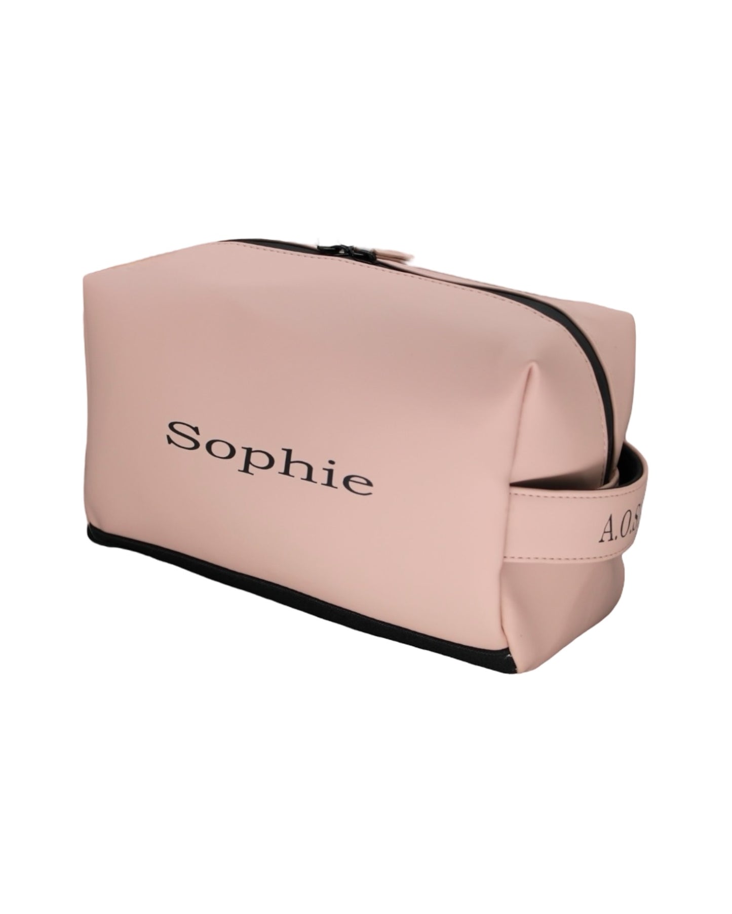 Personalisierte Kulturtasche mit Wunschtext