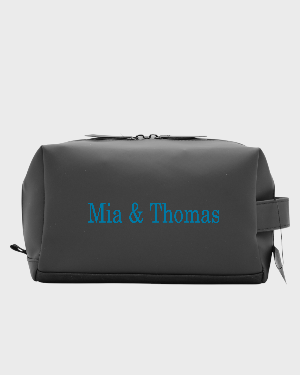 Praktisches Reiseaccessoire: Kulturtasche mit Namen für Männer, Frauen und Kinder