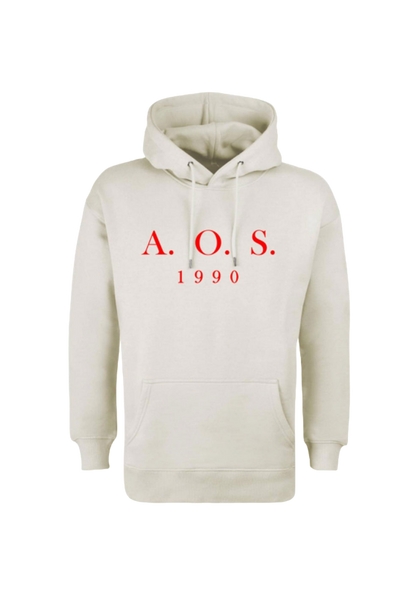 Oversized Hoodie White Mist
