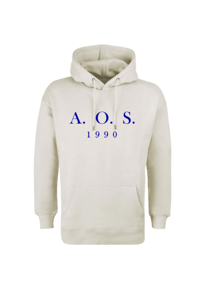 Oversized Hoodie White Mist